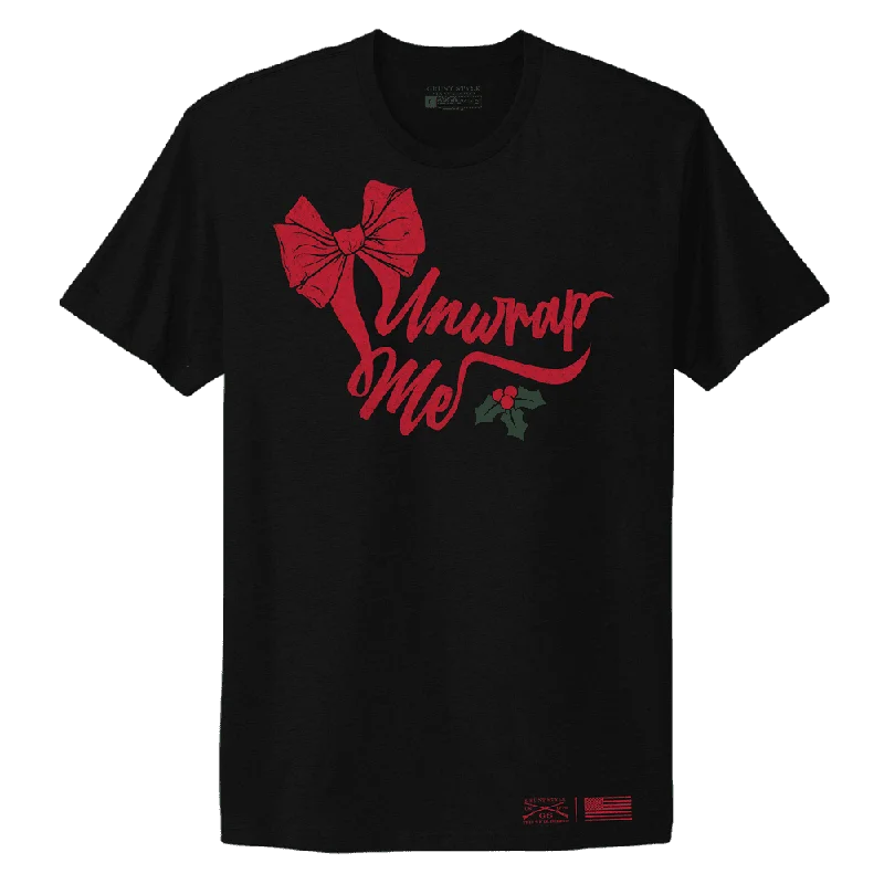 Women's Unwrap Me Boyfriend Fit T-Shirt - Black