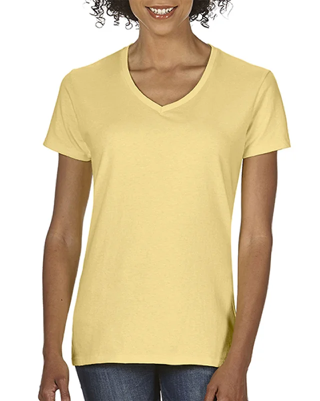 Streetwear ShirtsComfort Colors C3199 Ladies' Midweight V-Neck T-Shirt